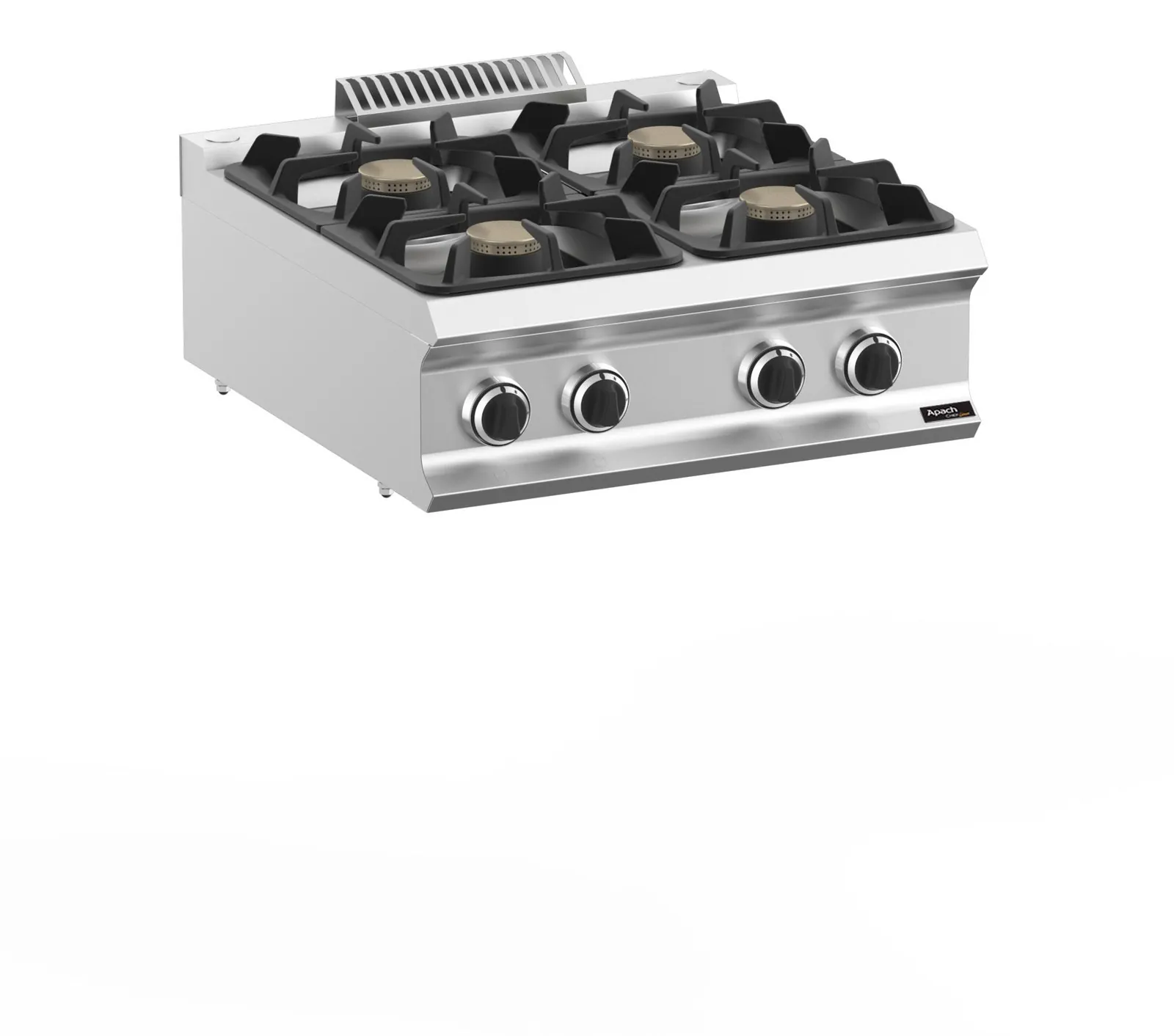 Плита газовая 4 конфорочн. 700 серии APACH CHEF LINE GLRRG77P XL