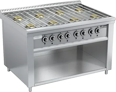 Плиты профессиональные ПЛИТА ГАЗОВАЯ ВУЛКАН-HEIDEBRENNER ПРГ-IIА-8М STANDART серия 700 АРТ.82410
