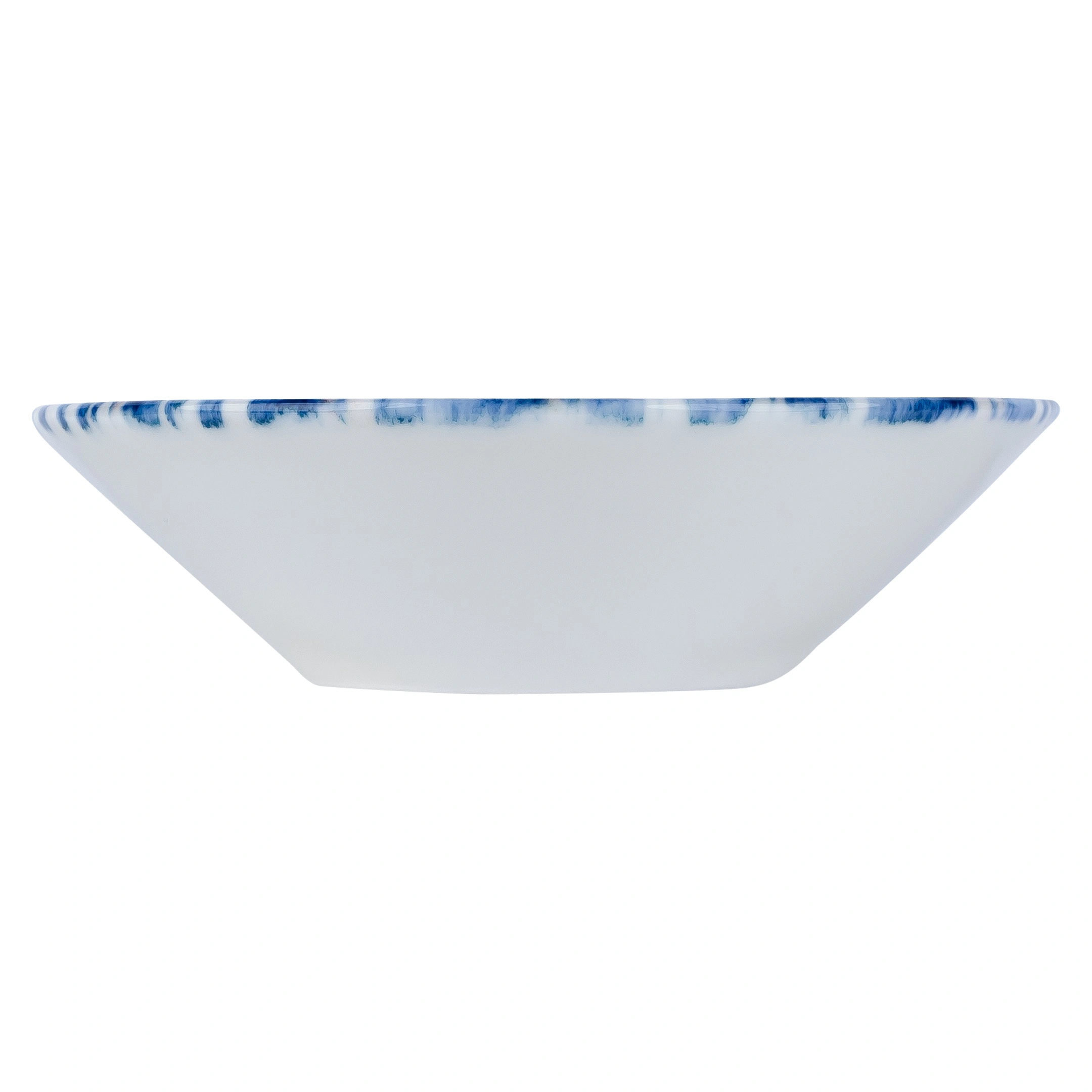 Kutahya Blue Blanc BNAC10CT891310 Блюдце-розетка с рельефным бортом (D2, 106мл, d10см, h3см)