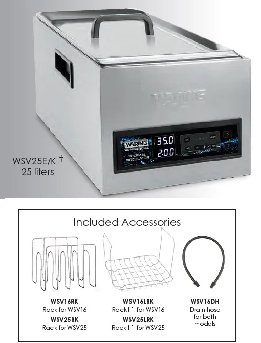 Термостат ванна Waring WSV25E