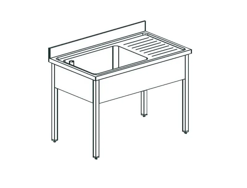 Ванна котломоечная APACH CHEF LINE LP207-135RW
