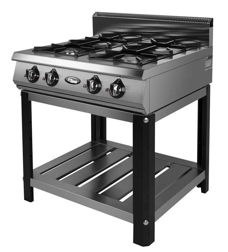 Плиты профессиональные ПЛИТА 4 КОНФ. GRILL MASTER Ф4ПГ/800 ГАЗ 50002