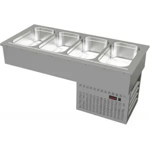 Охлаждаемые модули линий раздачи Ванна холодильная встраиваемая Gastrolux ВОВ-146/GN