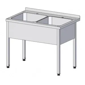 Ванны моечные Ванна моечная RoboLabs ВМЦ2Д-115/7-В90-01
