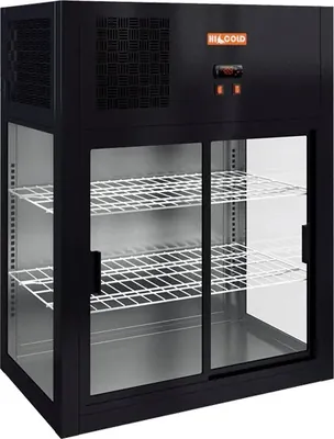 Витрины кондитерские ВИТРИНА HICOLD VRH 790 BLACK