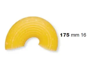 Рабочие органы и насадки Форма LA MONFERRINA для P6/P12 CURVI RIGATI 16 MM 175 бронза
