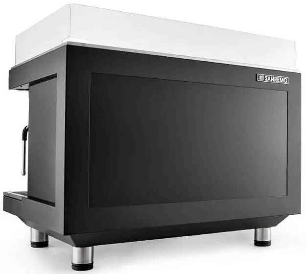 Кофемашина т.м. Sanremo сер. Zoe мод. Zoe Kompact 2 гр. 220В, полуавтомат, чёрная