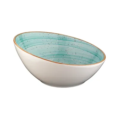Тарелки, блюда, салатники, миски Bonna AQUA AURA Салатник AAQ VNT 22 KS (скошен., 22 см, голубой)