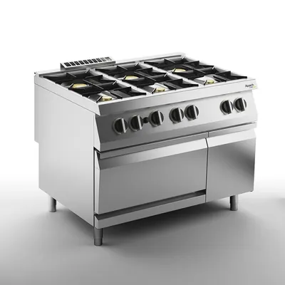 Плиты профессиональные ПЛИТА ГАЗОВАЯ 6 КОНФОРОЧН. 900 СЕРИИ APACH CHEF LINE SLRRG129FGCS