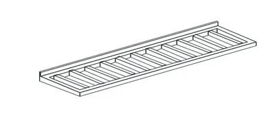 Полки настенные ПОЛКА НАСТЕННАЯ APACH CHEF LINE LSWD20040