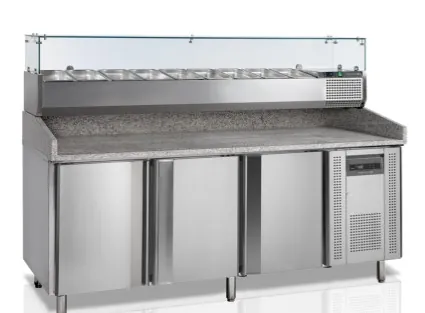 Столы для пиццы и салатов СТОЛ ДЛЯ ПИЦЦЫ TEFCOLD PT1300 + VK38-200