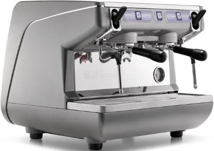 Кофемашины КОФЕМАШИНА APPIA LIFE COMPACT 2GR S/ МЕТАЛЛИК+ЭКОНОМАЙЗЕР+ВЫСОКАЯ ГРУППА 1Ф 281871