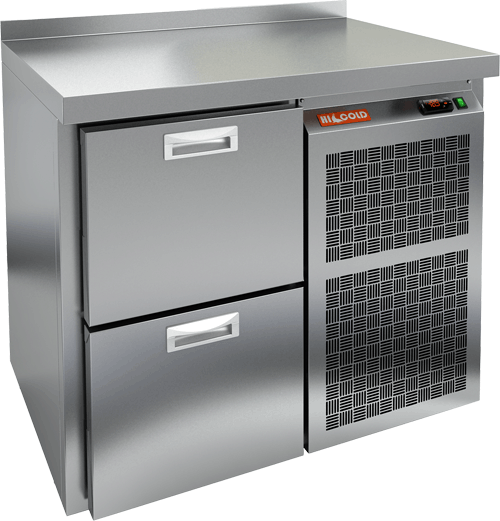 СТОЛ С МОРОЗИЛЬНЫМ ШКАФОМ HICOLD GN 2 BR2 BT (R290)