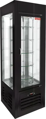 Витрины кондитерские ВИТРИНА КОНДИТ/ВЕРТИКАЛЬНАЯ HICOLD VRC 350 R Sh BLACK