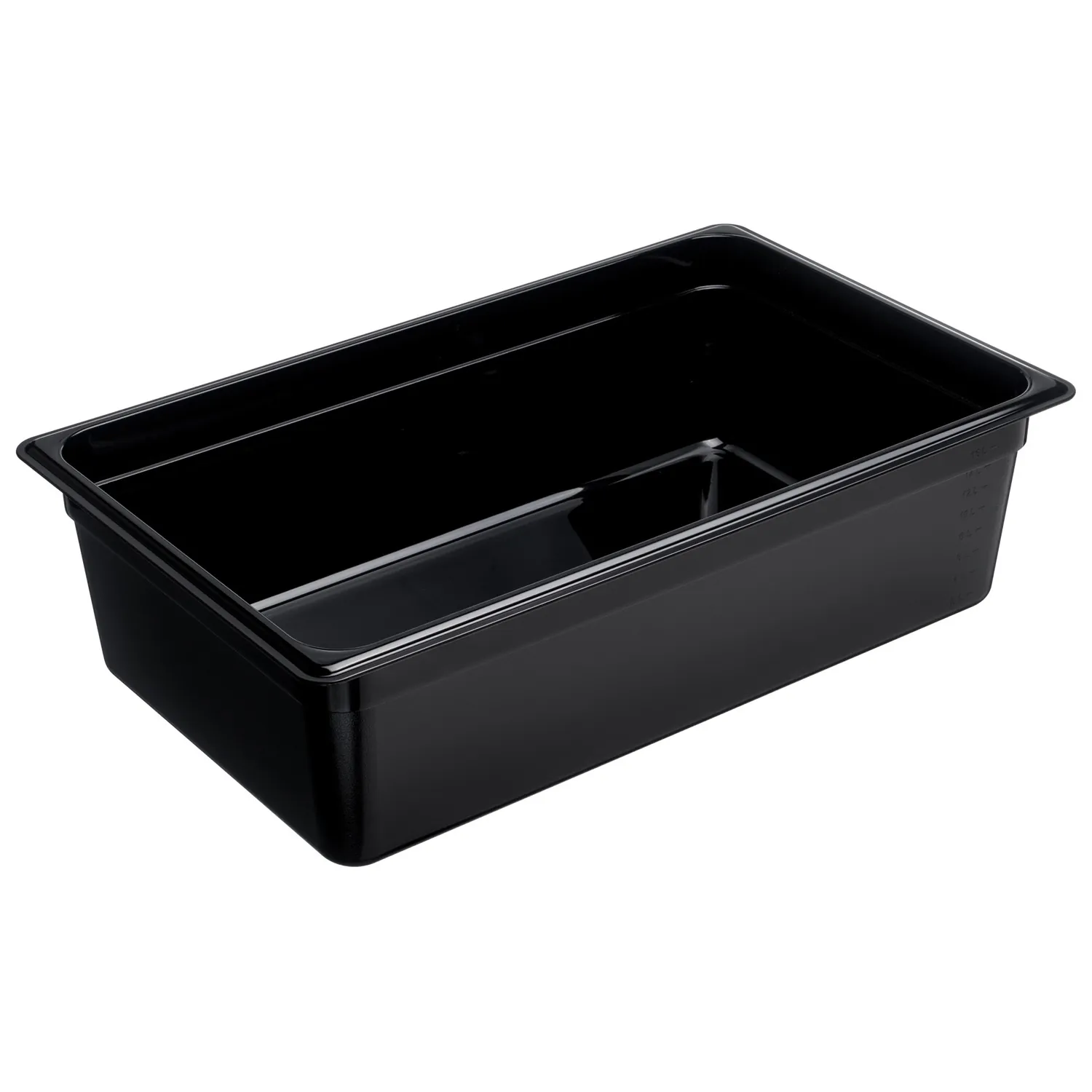 Гастроемкость 1/1 h=150 мм. 530*325 мм. 19,1 л. поликарб. черная GP Gastroplast