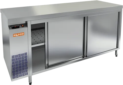 Столы тепловые СТОЛ С ТЕПЛОВЫМ ШКАФОМ HICOLD TS 17 GN O