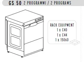 Машина посудомоечная Dihr GS 50+XP