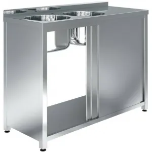 Ванна моечная Assum СПКБ-12/6-2ВЛ4 (1200х600х850)