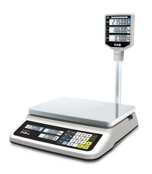 Весы торговые ВЕСЫ ЭЛ.ТОРГОВЫЕ CAS PR-15 P (LCD, II) С USB РАЗЪЕМОМ