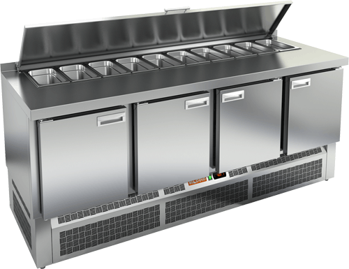 СТОЛ ДЛЯ САЛАТОВ HICOLD SLE1-1111SN (1/3) (R290)