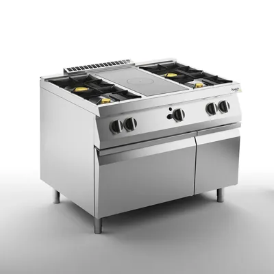 Плиты профессиональные ПЛИТА СО СПЛОШНОЙ ПОВЕРХНОСТЬЮ ГАЗОВАЯ 700 СЕРИИ APACH CHEF LINE SLRSTG127R4CS