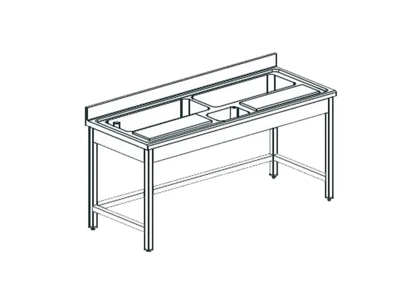 Стол разделочный для рыбы APACH CHEF LINE LTPF217S2