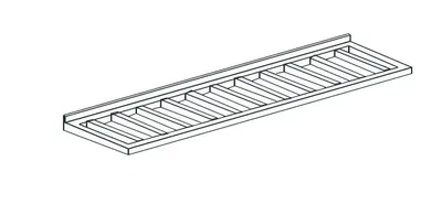 Полки настенные ПОЛКА НАСТЕННАЯ APACH CHEF LINE LSWD13040