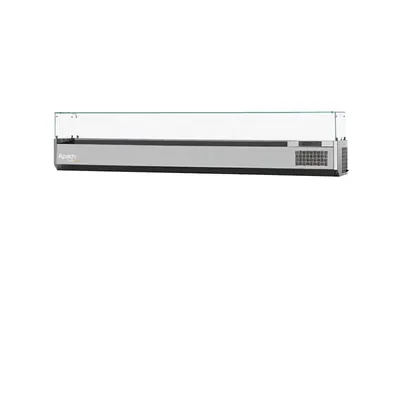 Витрины холодильные универсальные ВИТРИНА ХОЛОДИЛЬНАЯ СО СТЕКЛОМ APACH CHEF LINE LDR25032GR Б/АГРЕГАТА