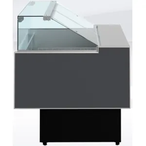 Витрина морозильная Cryspi Sonata Quadro M 1200 LED (RAL 7016)
