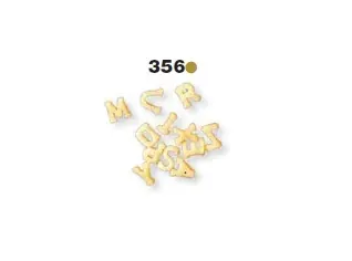 Рабочие органы и насадки Форма LA MONFERRINA для P6/P12 ALFABETO 6,5 MM 356 бронза