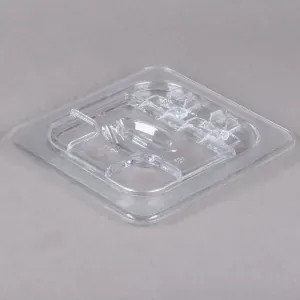 Гастроёмкости и крышки Крышка для гастроемкости GN1/6 FLIPLID с вырезом поликарбонат Cambro 60CWLN-135