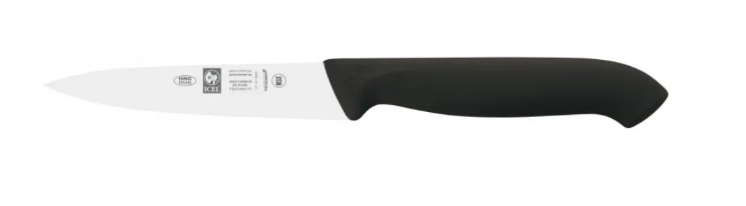 Нож для чистки овощей 10см, черный HORECA PRIME 28100.HR03000.100