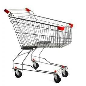 Тележка покупательская EKSI STA060-XX (60л, без детского сидения)