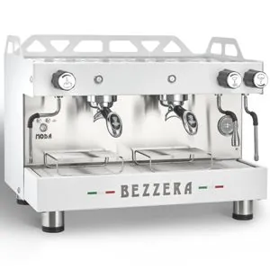 Кофемашины КОФЕМАШИНА ПОЛУАВТОМАТ BEZZERA MODA PM 2GR БЕЛАЯ+ЭКОНОМАЙЗ+ПОДСВЕТ МУЛЬТИФАЗНАЯ