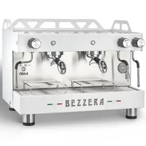 Кофемашины Кофемашина полуавтомат BEZZERA MODA PM 2GR белая+экономайз+подсвет мультифазная