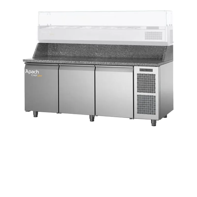 Столы для пиццы и салатов СТОЛ ХОЛОДИЛЬНЫЙ ДЛЯ ПИЦЦЫ APACH CHEF LINE LTPZ111TUD38