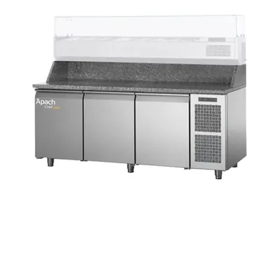 Столы для пиццы и салатов СТОЛ ХОЛОДИЛЬНЫЙ ДЛЯ ПИЦЦЫ APACH CHEF LINE LTPZ111TUD38