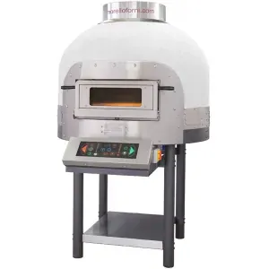 Печи для пиццы Печь для пиццы ротационная MorelloForni FRV100 Cupola Basic Bianco