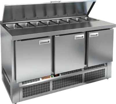 Столы для пиццы и салатов СТОЛ ДЛЯ САЛАТОВ HICOLD SLE1-111SN (1/3) (R290)