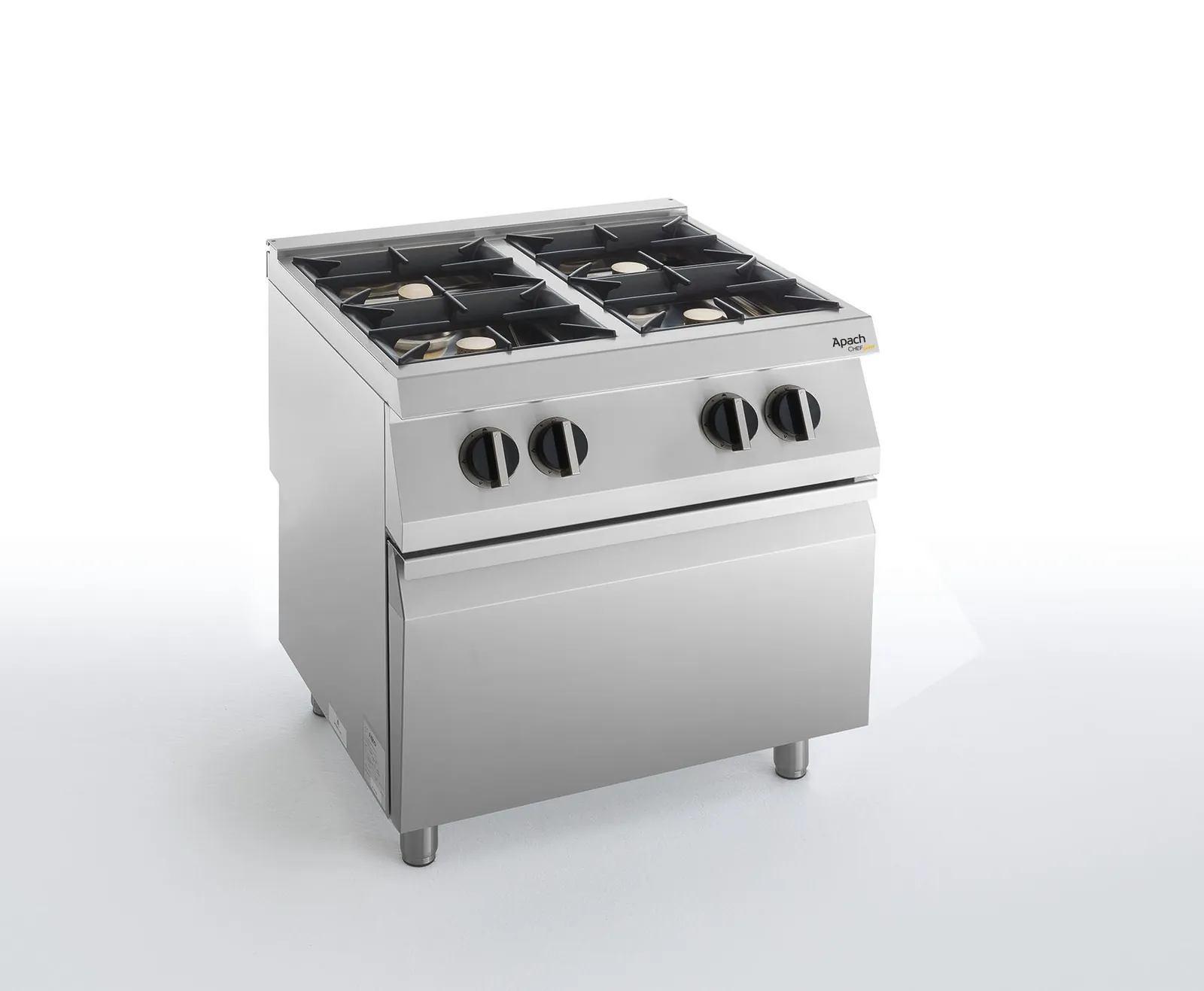Плита газовая 4 конфорочн. 900 серии APACH CHEF LINE SLRRG89CS