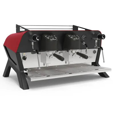 Кофемашины Кофемашина Sanremo F18 SB 2 высокие гр. черно-красная