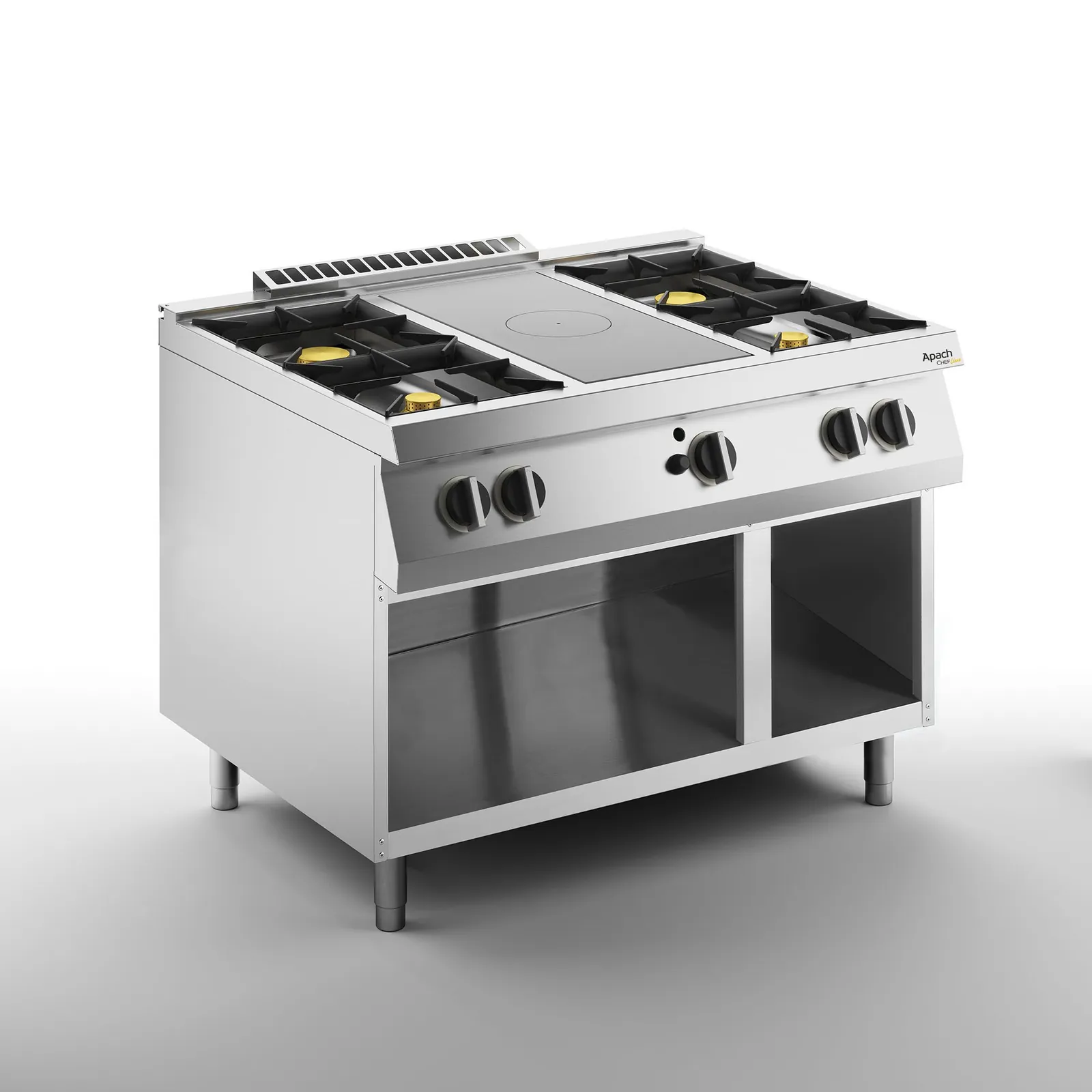 Плита со сплошной поверхностью газовая 700 серии APACH CHEF LINE SLRSTG127R4OS
