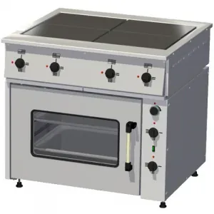 Плита электрическая Тулаторгтехника ПЭ-0,48М (со шкафом жарочным из нержи)