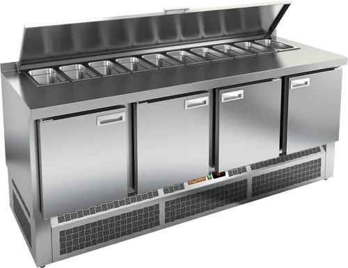 Столы для пиццы и салатов СТОЛ ДЛЯ САЛАТОВ HICOLD SLE1-1111SN (1/3) (R290)