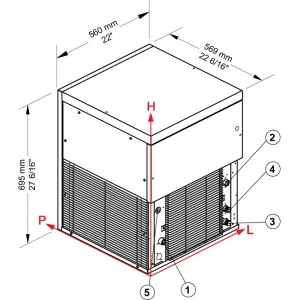 Льдогенератор Brema G 280 W