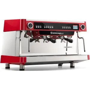 Кофемашины Кофемашина рожковая автоматическая Nuova Simonelli NUOVA AURELIA VOL XT 2Gr 220V red+PID+high groups+LED+ Group Display+Double wall steam wand