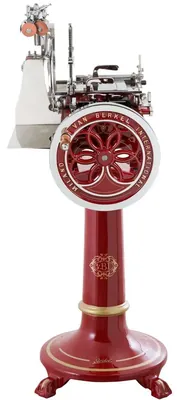 Слайсеры Слайсер Berkel FLYWHEEL (VOLANO) L16 на подставке красный