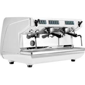 Кофемашина рожковая автоматическая Nuova Simonelli Appia LIFE 2gr V 220V white+high groups+economizer+cup warmer