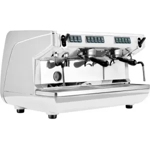 Кофемашины Кофемашина рожковая автоматическая Nuova Simonelli Appia LIFE 2gr V 220V white+high groups+economizer+cup warmer