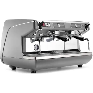 Кофемашина рожковая полуавтоматическая Nuova Simonelli Appia LIFE 2gr S 220V metallic grey+high groups+economizer